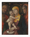 The Holy Family with Saint Mary Magdalen, c.1495-1500 by Andrea Mantegna