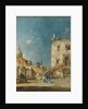 Imaginary View of a Venetian Square or Campo, c.1780 by Francesco Guardi