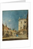 Imaginary View of a Venetian Square or Campo, c.1780 by Francesco Guardi