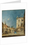 Imaginary View of a Venetian Square or Campo, c.1780 by Francesco Guardi