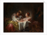 The Stolen Kiss, c.1760 by Jean-Honore Fragonard