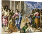 Christ Healing the Blind, c.1570 by El Greco