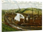 The Monongahela River Valley, Pennsylvania, 1931 by John Kane