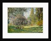 Landscape: The Parc Monceau, 1876 by Claude Monet