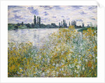 Île aux Fleurs near Vétheuil, 1880 by Claude Monet