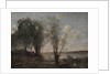 Boatman among the Reeds, c.1865 by Jean Baptiste Camille Corot
