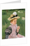 Portrait of a Young Girl, c.1899 by Mary Stevenson Cassatt
