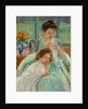 Young Mother Sewing, 1900 by Mary Stevenson Cassatt