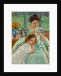Young Mother Sewing, 1900 by Mary Stevenson Cassatt