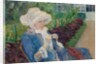 Lydia Crocheting in the Garden at Marly, 1880 by Mary Stevenson Cassatt