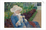 Lydia Crocheting in the Garden at Marly, 1880 by Mary Stevenson Cassatt