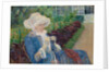 Lydia Crocheting in the Garden at Marly, 1880 by Mary Stevenson Cassatt