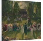 Tennis at Newport, 1919 by George Wesley Bellows
