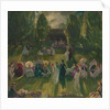 Tennis at Newport, 1919 by George Wesley Bellows
