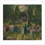 Tennis at Newport, 1919 by George Wesley Bellows