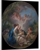Virgin and Child with the Young Saint John the Baptist and Angels, 1765 by Francois Boucher