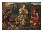 The Love song, 1868-77 by Edward Coley Burne-Jones