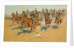 On the Southern Plains, 1907 by Frederic Remington