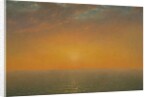Sunset on the Sea, 1872 by John Frederick Kensett