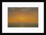 Sunset on the Sea, 1872 by John Frederick Kensett