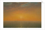 Sunset on the Sea, 1872 by John Frederick Kensett