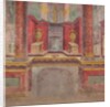 Wall painting from the cubiculum of a villa at Boscoreale, c.50-40 B.C by Roman Republican Period
