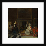 The Visit to the Nursery, 1661 by Gabriel Metsu