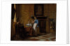 Leisure time in an elegant Setting, c.1663-65 by Pieter de Hooch