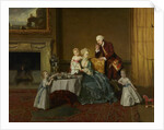 John, Fourteenth Lord Willoughby de Broke, and His Family, c.1766 by Johann Zoffany