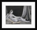 Odalisque in Grisaille, c.1824–34 by Jean Auguste Dominique Ingres