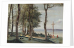 Honfleur: Calvary, c.1830 by Jean Baptiste Camille Corot