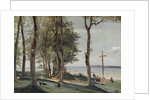 Honfleur: Calvary, c.1830 by Jean Baptiste Camille Corot