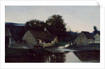 The Hamlet of Optevoz, c.1852 by Charles Francois Daubigny