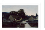 The Hamlet of Optevoz, c.1852 by Charles Francois Daubigny