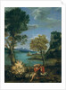 Landscape with Moses and the Burning Bush, 1610-16 by Domenichino (1581-1641)