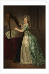 Self-Portrait with a Harp, 1791 by Rose Adelaide Ducreux
