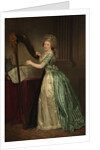 Self-Portrait with a Harp, 1791 by Rose Adelaide Ducreux