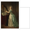 Self-Portrait with a Harp, 1791 by Rose Adelaide Ducreux