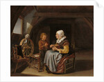 Saying Grace, c.1650-55 by Frans van Mieris