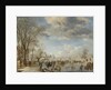 Winter in Holland, Skating Scene, 1645 by Aert van der Neer