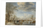 Winter in Holland, Skating Scene, 1645 by Aert van der Neer