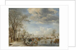 Winter in Holland, Skating Scene, 1645 by Aert van der Neer