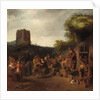 Conviviality Near the Inn, c.1650 by Constantin Daniel van Renesse