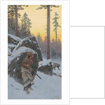 The Indian Bear Hunter, 1911 by Henry Francois Farny