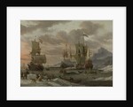 Whaling Grounds in the Arctic Ocean, 1665 by Abraham Storck