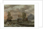 Whaling Grounds in the Arctic Ocean, 1665 by Abraham Storck