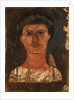 Mummy shroud with painted portrait of a boy, 150-250 AD by Roman Period Egyptian