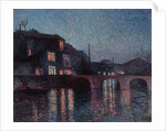 The River Sambre in Charleroi, 1896 by Maximilien Luce