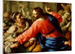 Christ Cleansing the Temple, c.1655 by Bernardino Mei