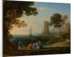 Coast View with the Abduction of Europa, c.1645 by Claude Lorrain